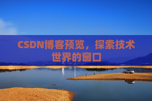 CSDN博客预览，探索技术世界的窗口